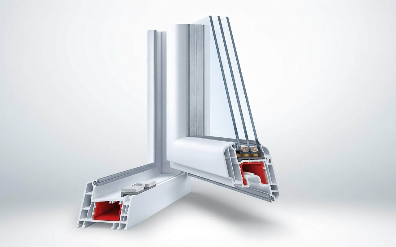 Окна REHAU BRILLIANT 70 мм